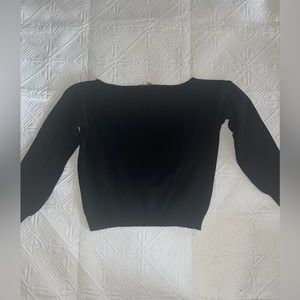 Boohoo black knitted sweatsuit